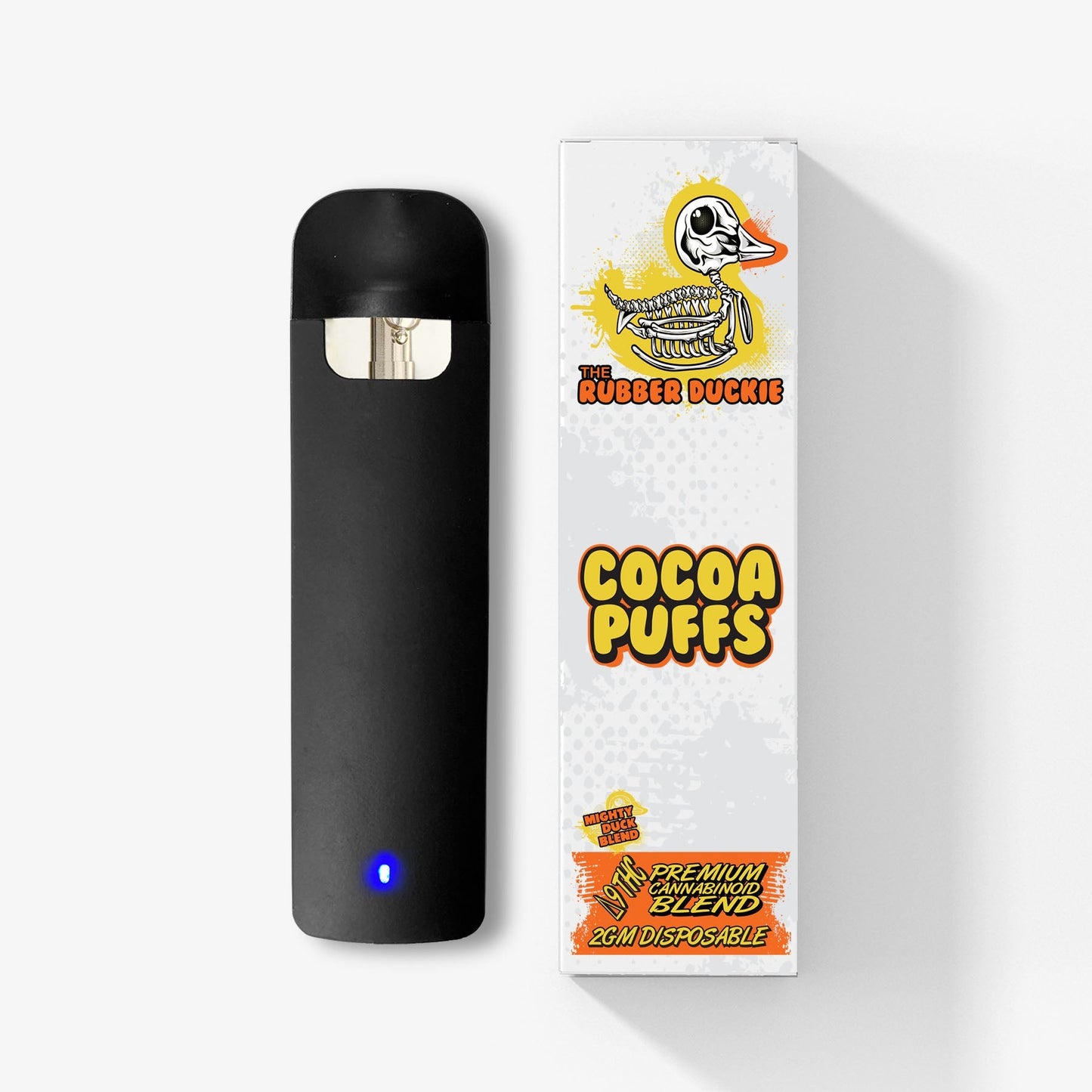 rubber duckie delta 9 2 gram blended disposable cocoa puffs