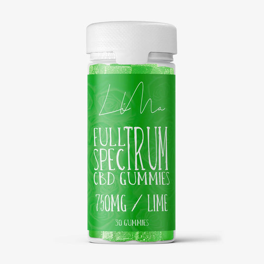 lima cbd full spectrum gummies 30 count lime