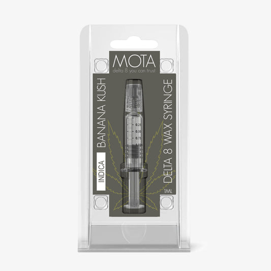 mota delta 8 thc wax syringe banana kush