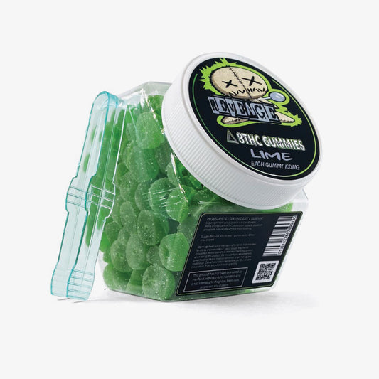 revenge delta 8 thc gummies 200 count lime