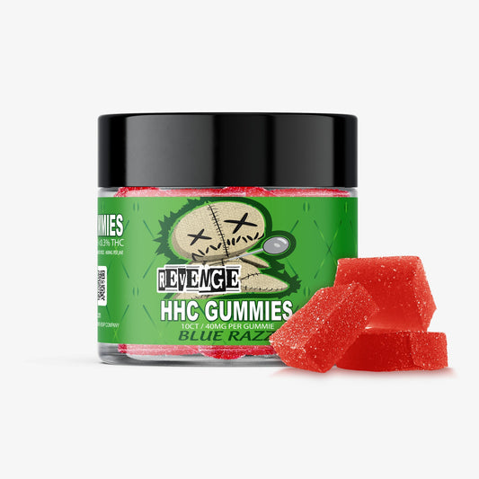 revenge hhc gummies strawberry 40mg