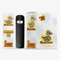rubber duckie delta 9 2 gram disposable godfather og 6 pack