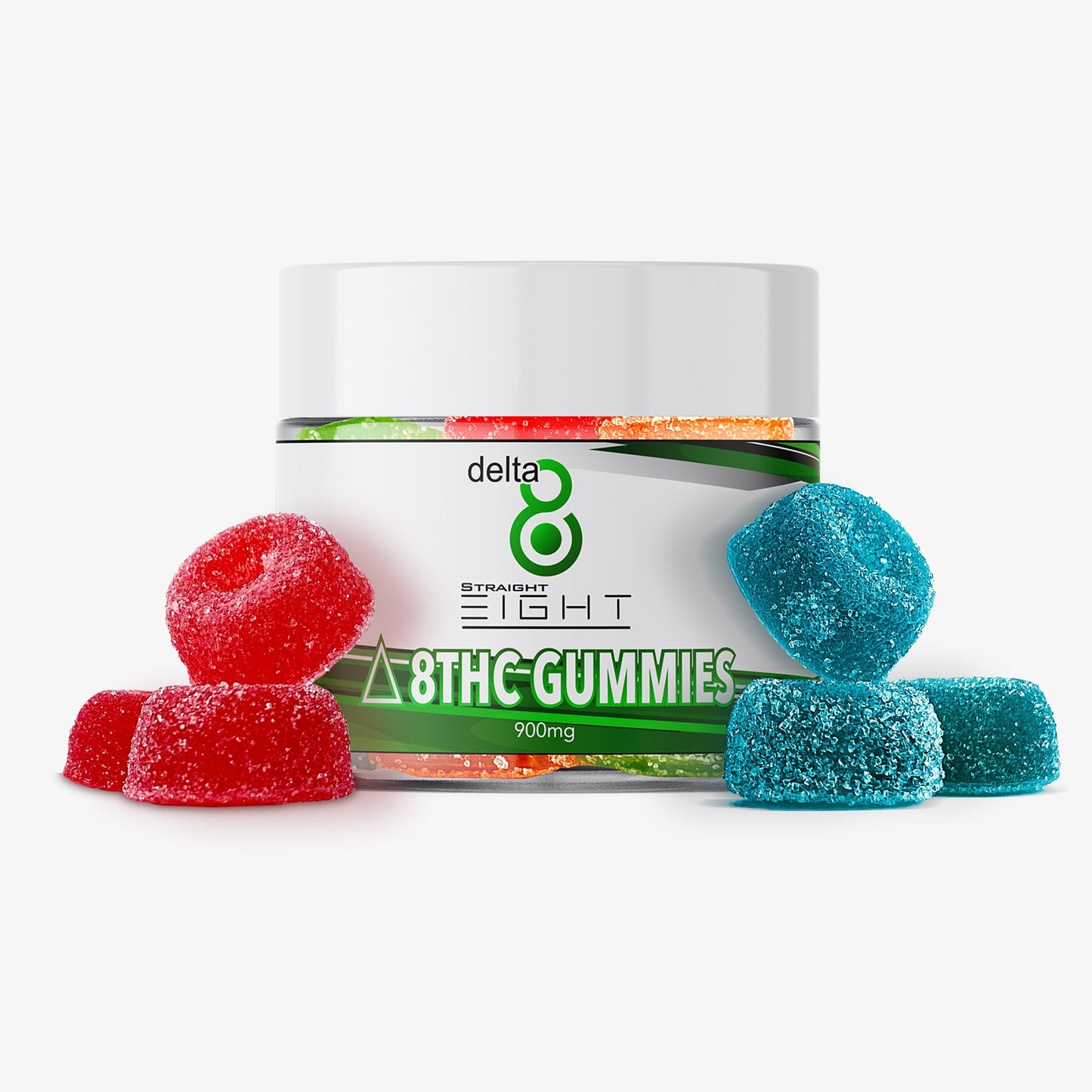 straight 8 delta 8 thc assorted gummies 30ct