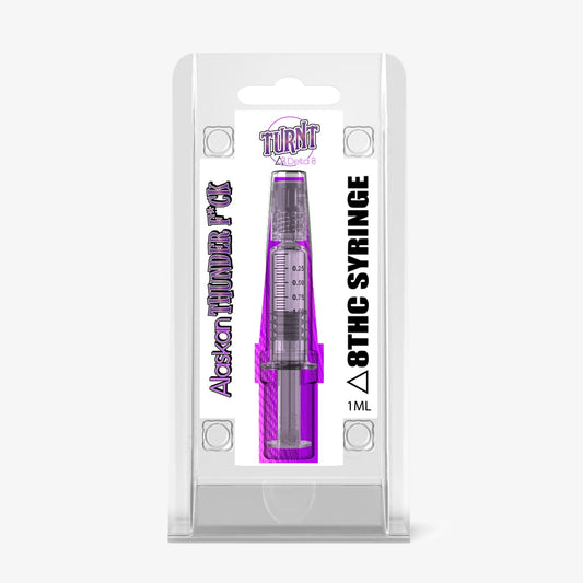 turnt delta 8 thc wax syringe alaskan thunder fuck